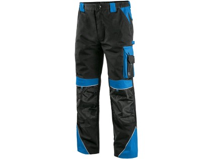 Kalhoty CXS SIRIUS BRIGHTON, pánské, černo-modré, vel. 50